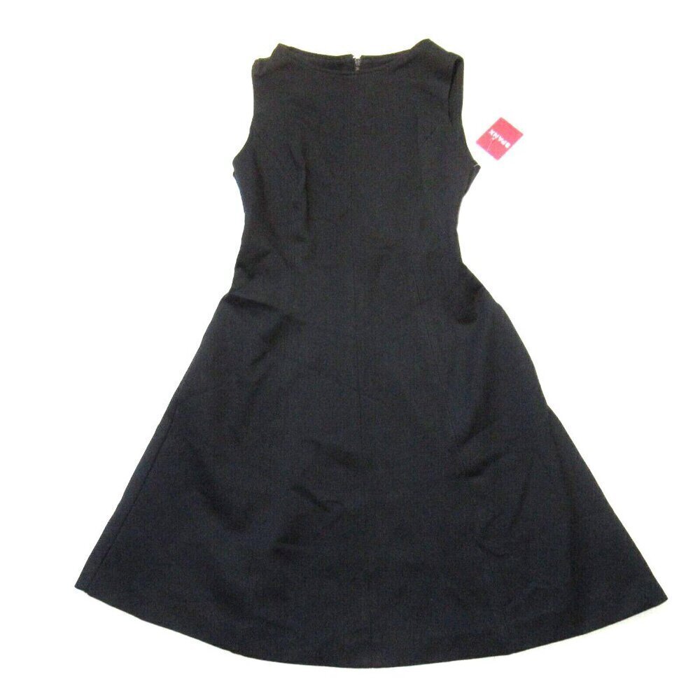 NWT Spanx 20381R The Perfect Fit & Flare in Classic Black Ponte Dress L